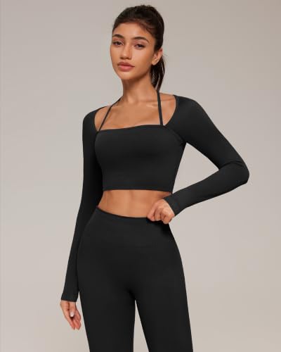 Sisu Couture's Chic Square Neck Workout Set with Scrunch Leggings - image 13