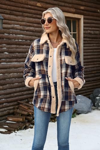 Sisu Couture's Cozy Fleece-Lined Plaid Shacket - image 4