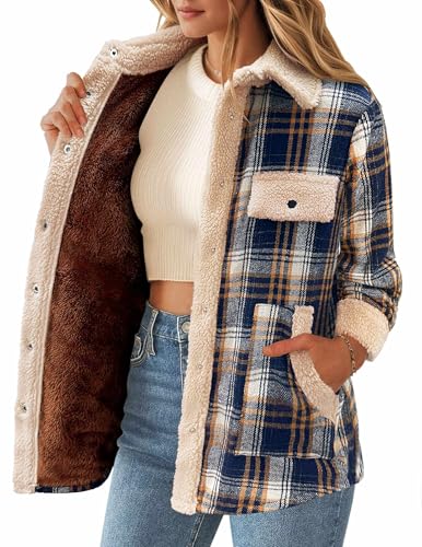 Sisu Couture's Cozy Fleece-Lined Plaid Shacket - image 2