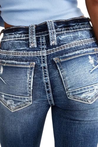 Sisu Couture's Chic Mid-Rise Bootcut Jeans with a Flare - image 10