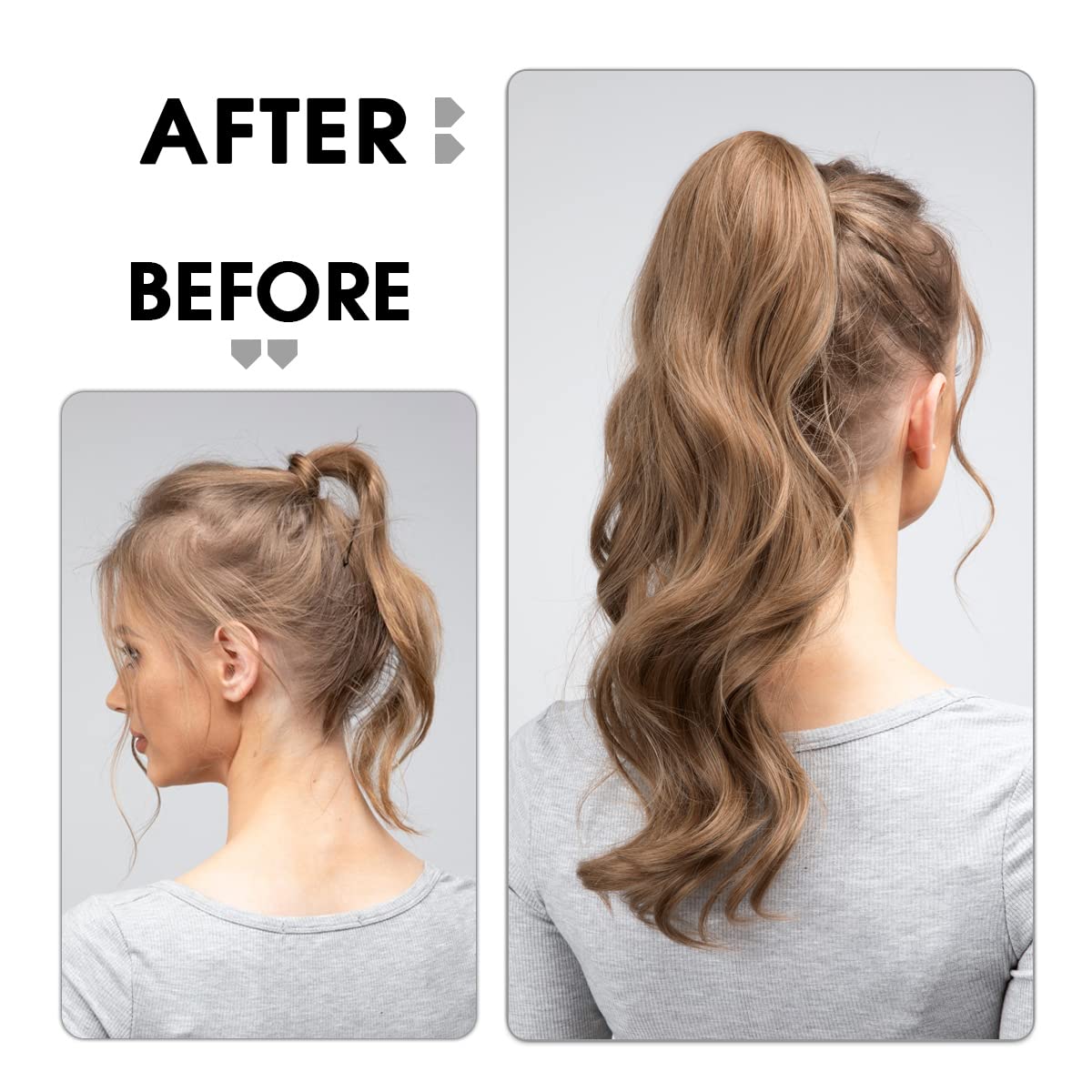 Sisu Couture's Cjl Hair 18" Long Ponytail Hair Extension Wrap Around - image 18
