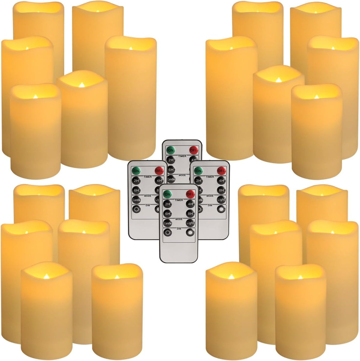 Sisu Couture's Yoroxrg Set of 24 Waterproof Outdoor Flameless Candles - image 16