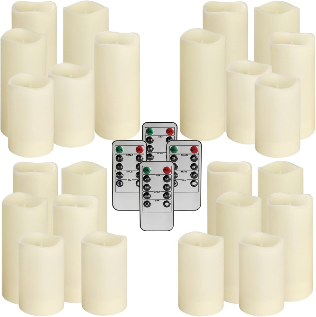 Sisu Couture's Yoroxrg Set of 24 Waterproof Outdoor Flameless Candles - image 17