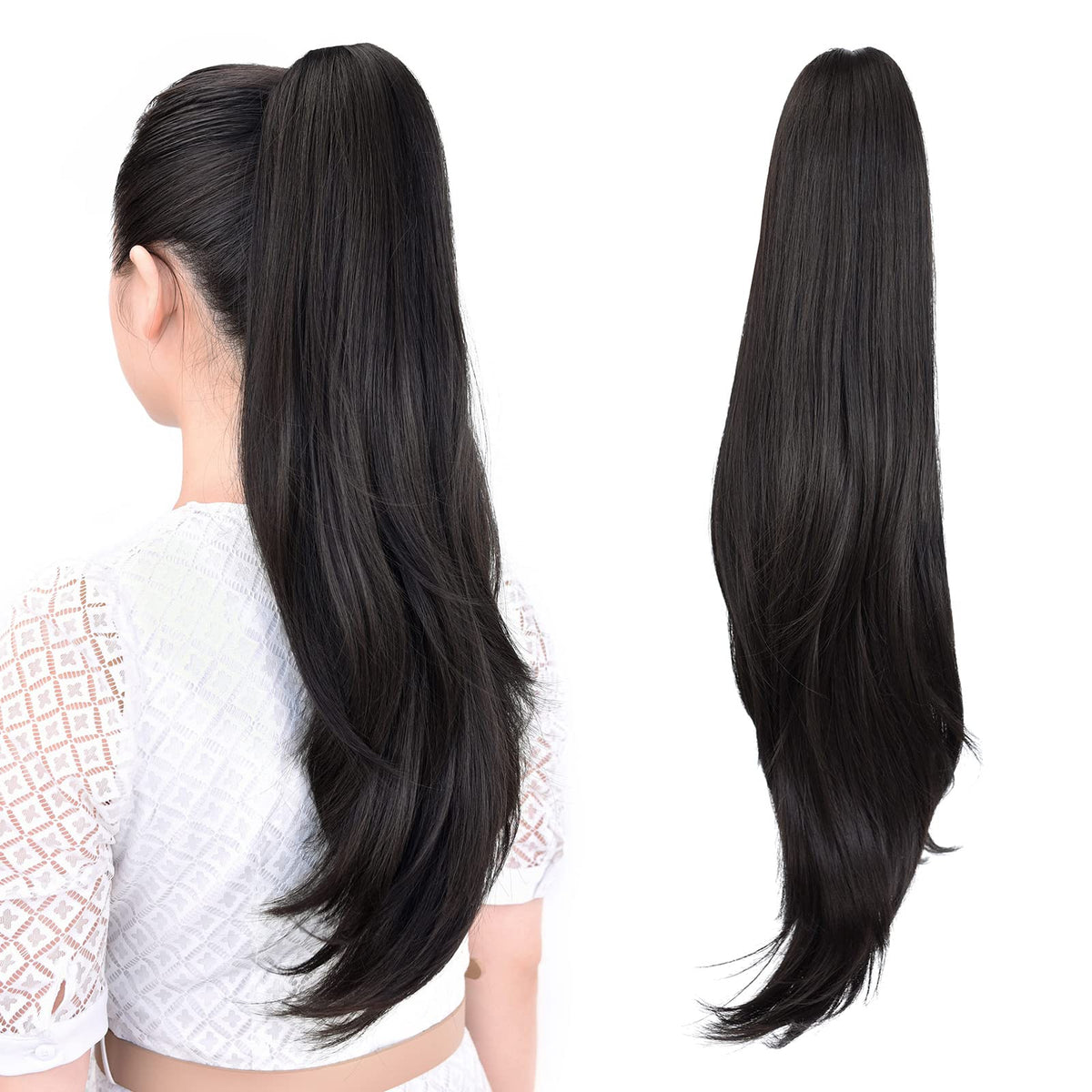 Sisu Couture's Claw Clip Ponytail Extension - image 1