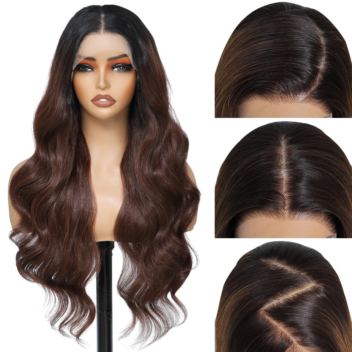 Sisu Couture's Synthetic Lace Front Wig 13x6 HD Lace Wig Highlight - image 22