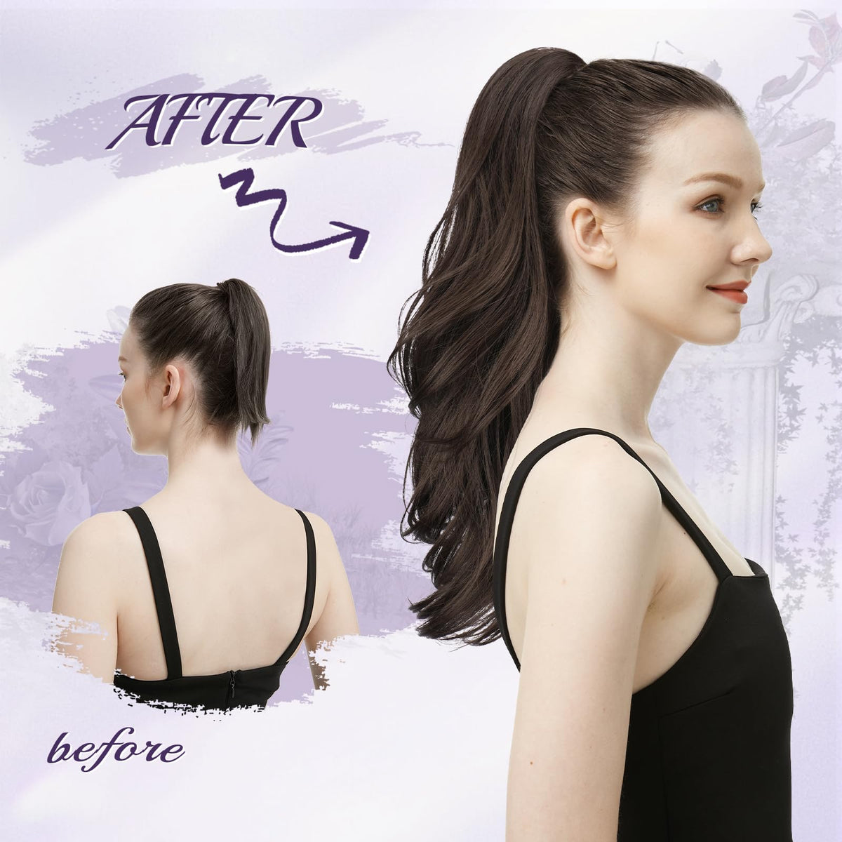 Sisu Couture's Feshfen Drawstring Ponytail Extension - image 16