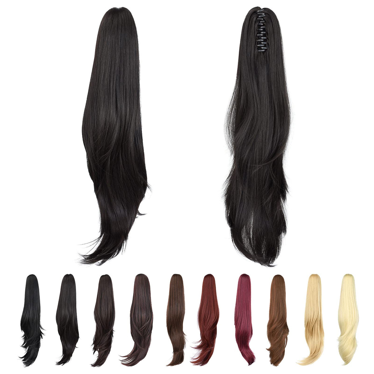 Sisu Couture's Claw Clip Ponytail Extension - image 21