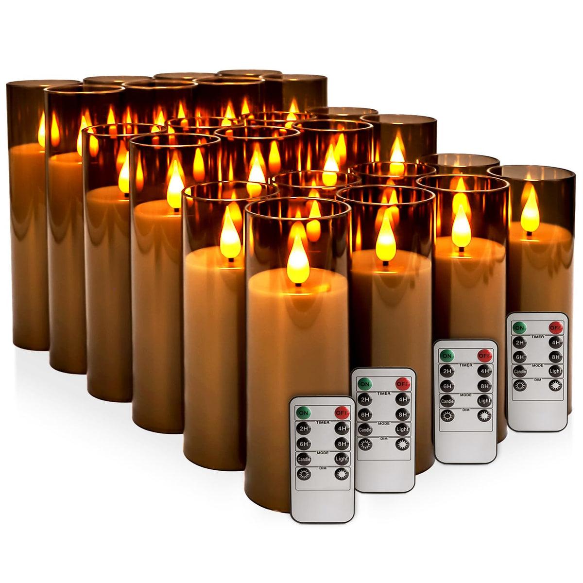 Sisu Couture's Yoroxrg Set of 24 Waterproof Outdoor Flameless Candles - image 24