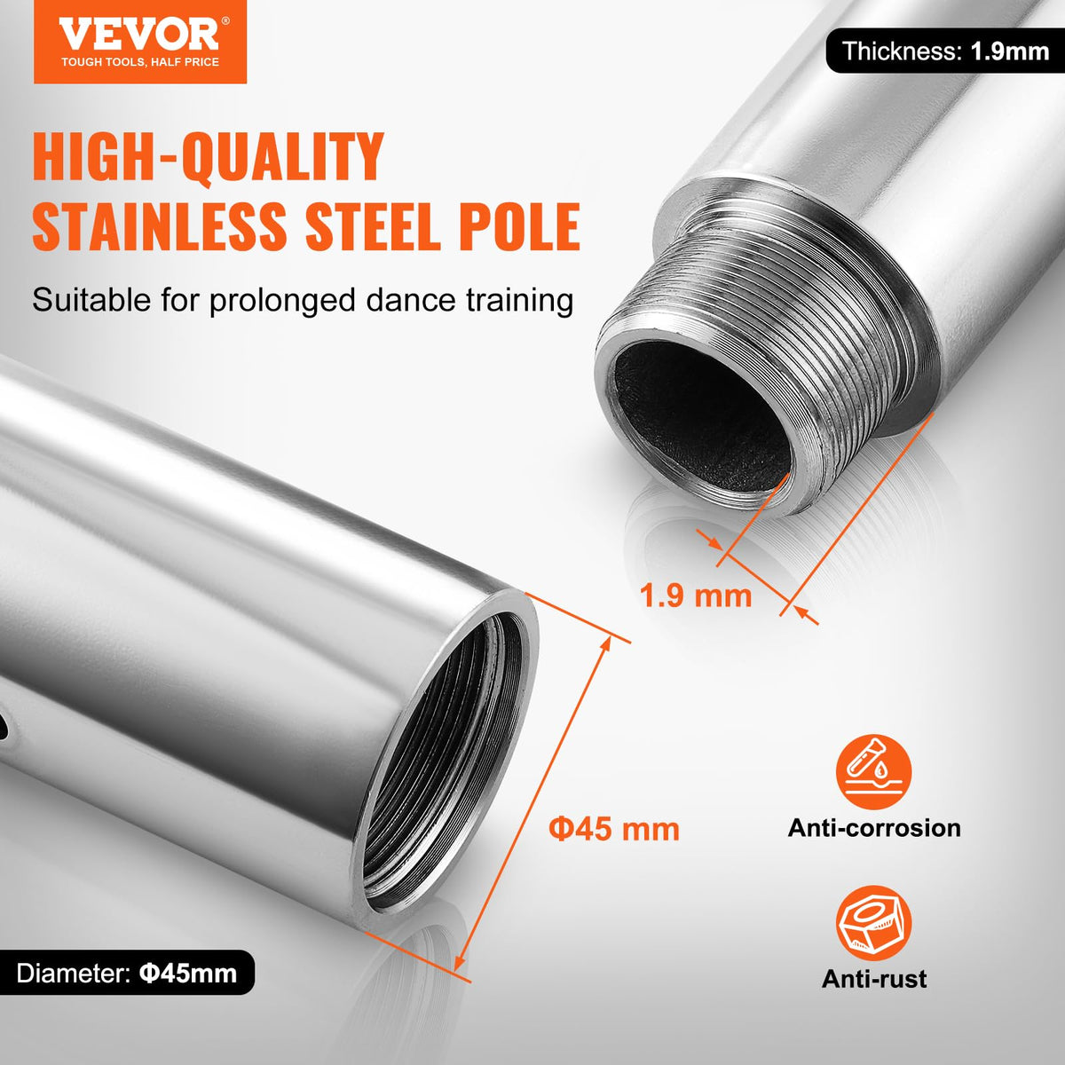 Sisu Couture's Vevor Professional Dancing Pole - image 13