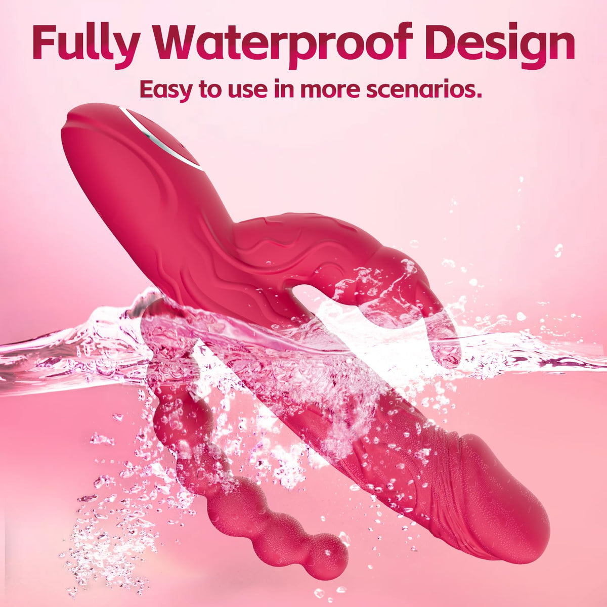 Sisu Couture's Sex Toys Rabbit G Spot Realistic Dildo Clit Vibrator - image 11