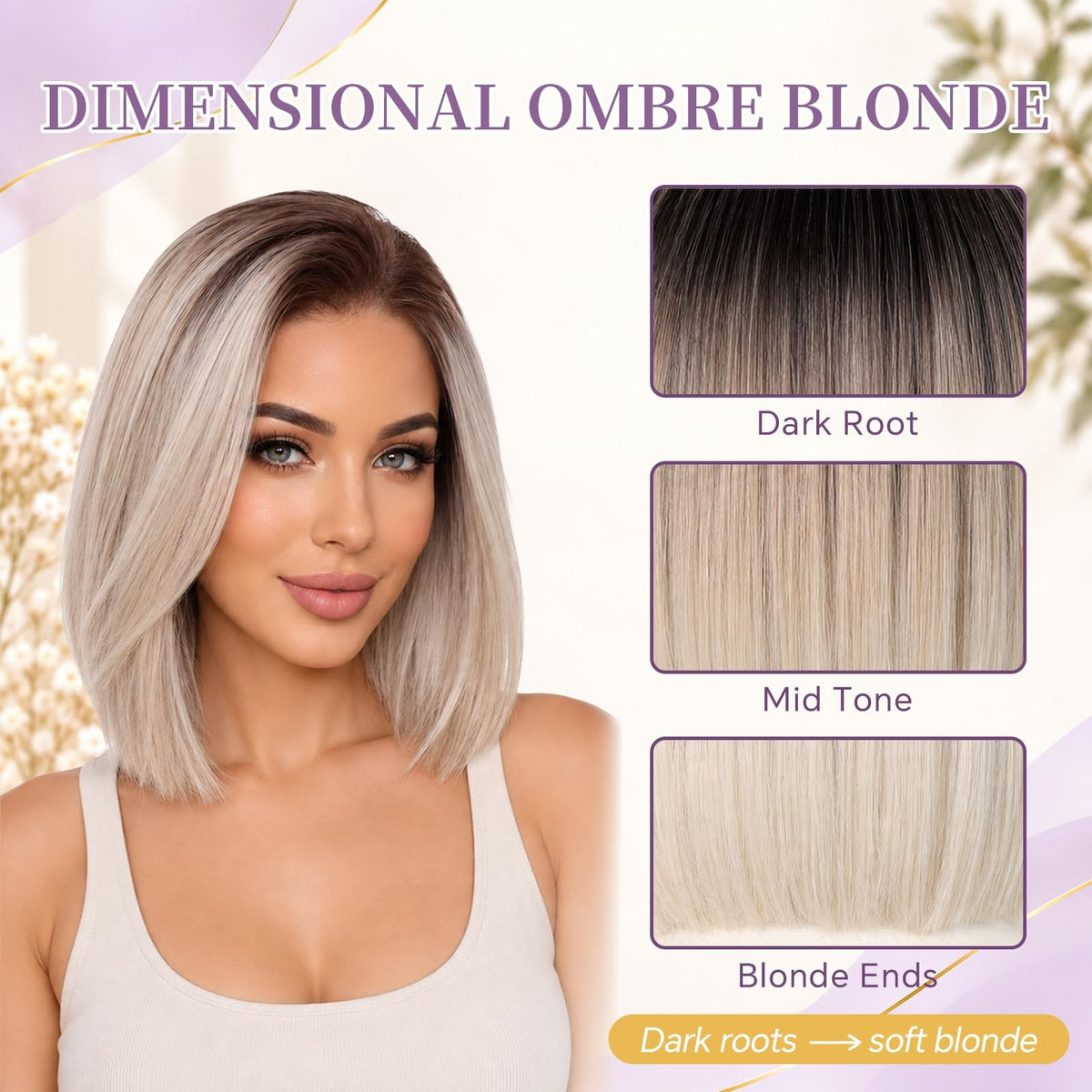 Sisu Couture's Synthetic Lace Front Bob Wig - image 3