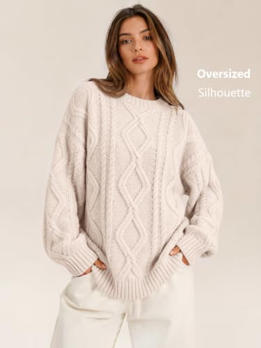 Sisu Couture's Oversized Cable Knit Sweaters 2026 Fall Outfits - image 12
