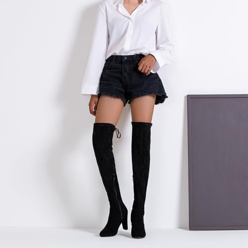 Sisu Couture's Chic Over-the-Knee Block Heel Boots - image 4