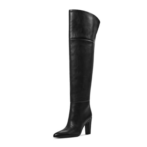 Sisu Couture's Stylish Chunky Heel Thigh High Boots - image 2
