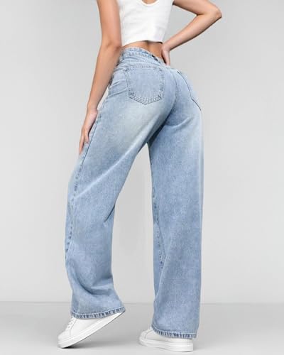 Sisu Couture's Chic Y2K Inspired Wide Leg Boyfriend Jeans - image 5