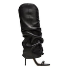 Sisu Couture's Chic Slouchy Open-Toe Stiletto Boots - image 5
