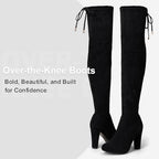 Sisu Couture's Chic Over-the-Knee Block Heel Boots - image 14