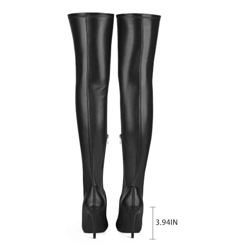 Sisu Couture's Chic Stiletto Thigh High Boots - image 6