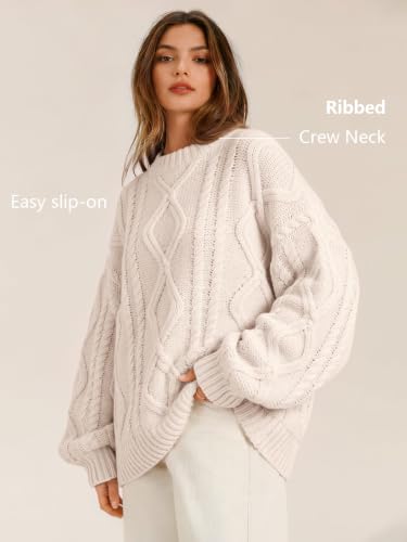 Sisu Couture's Oversized Cable Knit Sweaters 2026 Fall Outfits - image 13