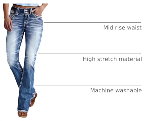 Sisu Couture's Chic Mid-Rise Bootcut Jeans with a Flare - image 11