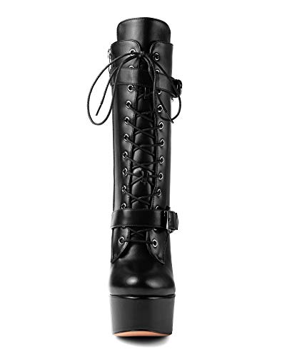 Sisu Couture's Stunning Lace-Up Stiletto Boots - image 12
