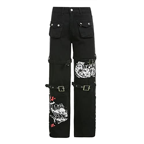 Sisu Couture's Edgy Vintage Baggy Denim Trousers - image 14
