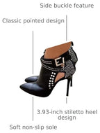 Sisu Couture's Elegant Rhinestone-Embellished Stiletto Booties - image 11