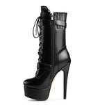 Sisu Couture's Stunning Lace-Up Stiletto Boots - image 4