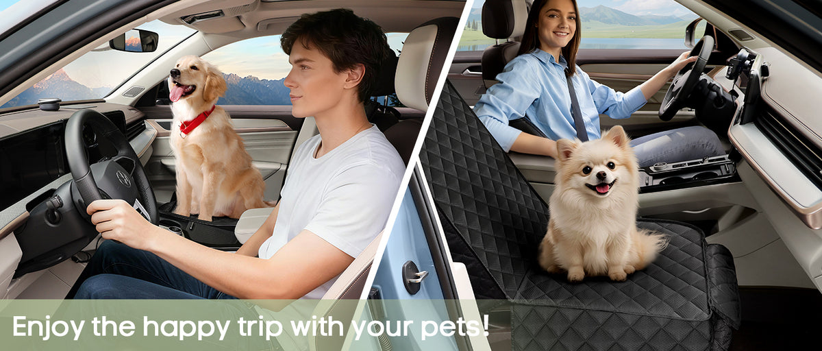 Sisu Couture's Stylish Pet Car Seat Protector Duo - image 8