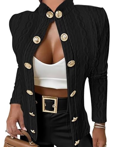 Sisu Couture's Chic Argyle Cable Knit Cropped Coat - image 1
