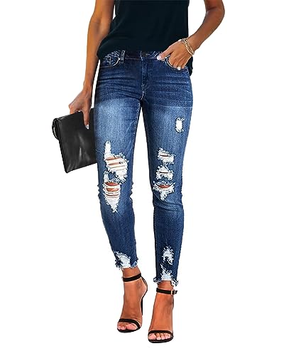Sisu Couture's Edgy Distressed Skinny Denim Pants - image 1