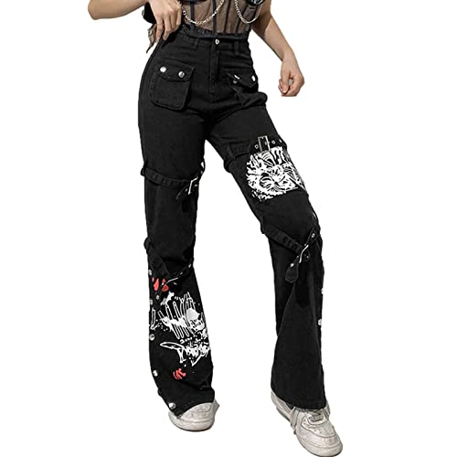 Sisu Couture's Edgy Vintage Baggy Denim Trousers - image 4