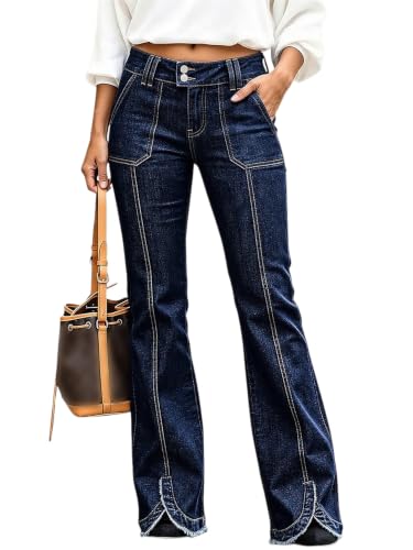 Sisu Couture's Effortlessly Chic Bootcut Jeans with Raw Hem - image 8