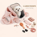 Sisu Couture's Chic Soft-Sided Pet Carrier Tote - image 6