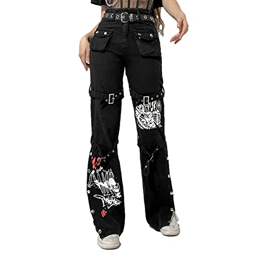 Sisu Couture's Edgy Vintage Baggy Denim Trousers - image 3