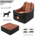Sisu Couture's Plush Elevated Dog Car Booster Seat - image 10