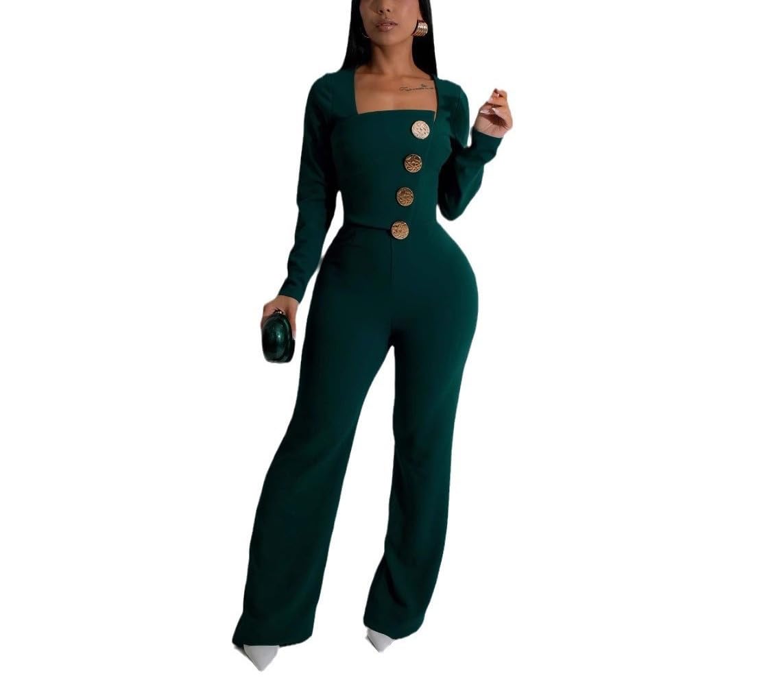 Sisu Couture's Elegant Jumpsuit Dressy Sexy Plus Size Wide Leg Pant - image 23