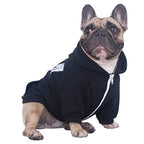 Sisu Couture's Stylish Zipper Pocket Hoodie for French Bulldogs - image 1