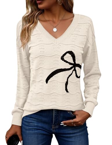 Sisu Couture's Chic Lightweight V-Neck Pullover Sweater - image 2