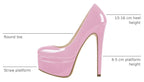 Sisu Couture's Richealnana Platform Stiletto Heel Slip On Pumps - image 1