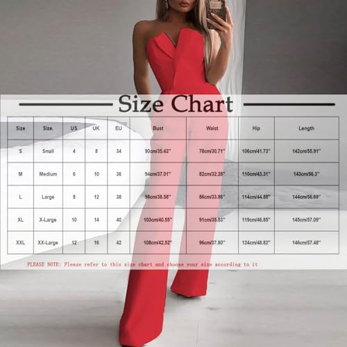 Sisu Couture's Chic Strapless Wide Leg Jumpsuit - image 4
