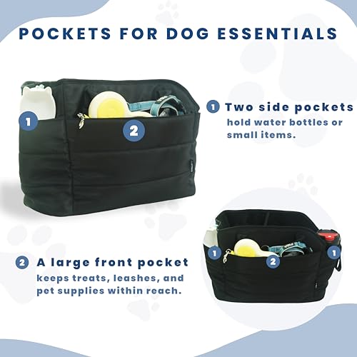 Sisu Couture's Chic Quilted Pet Purse Carrier - image 8