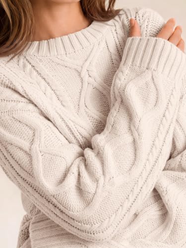 Sisu Couture's Oversized Cable Knit Sweaters 2026 Fall Outfits - image 4