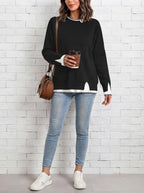 Sisu Couture's Cozy Chic 2-in-1 Striped Pullover - image 5