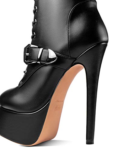 Sisu Couture's Stunning Lace-Up Stiletto Boots - image 6