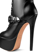 Sisu Couture's Stunning Lace-Up Stiletto Boots - image 13