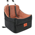 Sisu Couture's Plush Elevated Dog Car Booster Seat - image 1