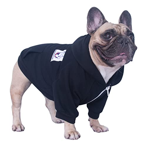 Sisu Couture's Stylish Zipper Pocket Hoodie for French Bulldogs - image 8
