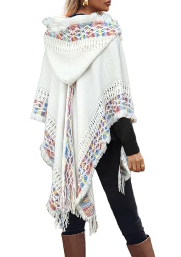 Sisu Couture's Stylish Boho Fringe Poncho with Tassel - image 1