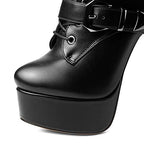 Sisu Couture's Stunning Lace-Up Stiletto Boots - image 14
